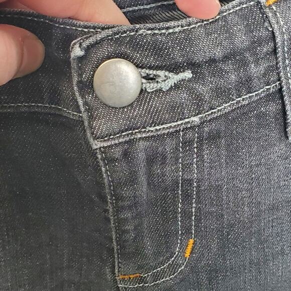 Eileen Fisher Petite Dark Gray Jeans 2P ~ Sustainable Versatile Streetwear - Picture 3 of 11